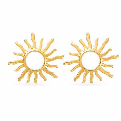 Ayla Øreringe - Guld
