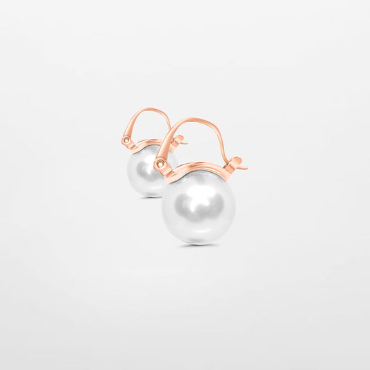 Barbara Earrings - Premium 18k Rose Gold