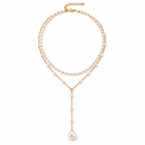 Seraphina Pärlhalsband - Guld