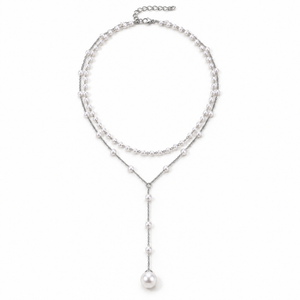 Seraphina Pärlhalsband - Silver