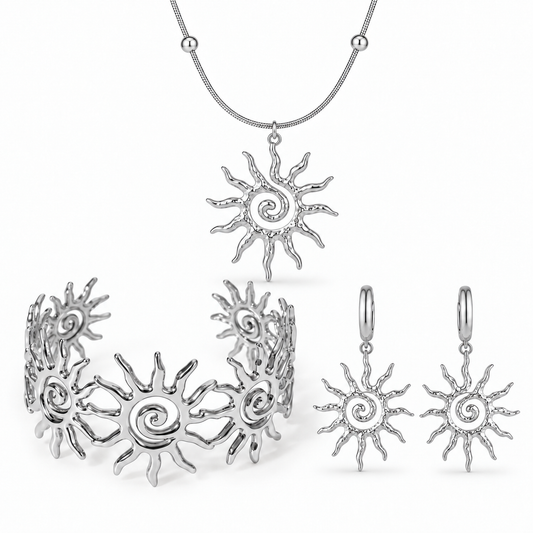 Ayla Sol Set – Silver