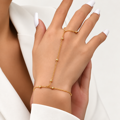 Naya Armband-Ring - Gold