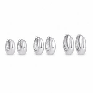 DAYLO Hoops Set - Sølv