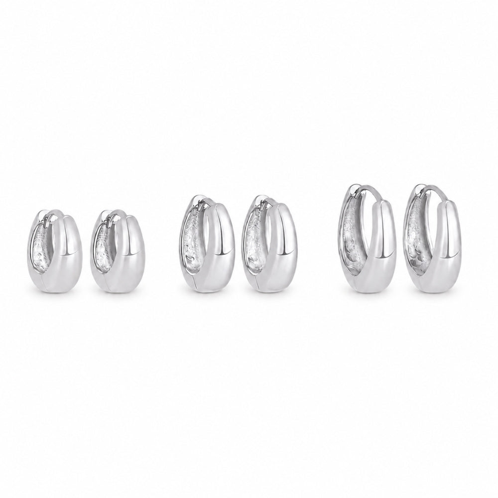DAYLO Hoops Set - Sølv