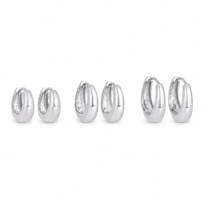 DAYLO Hoops Set - Sølv