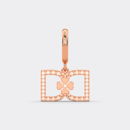 DD Hoops Diamonds - Rose Gold