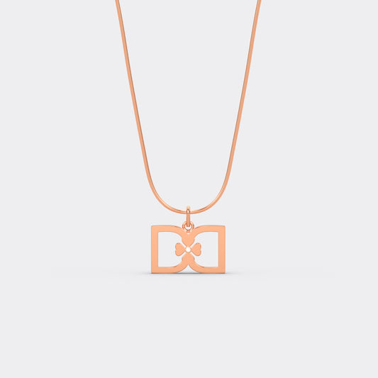 DD Necklace - Premium 18k Rose Gold