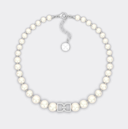 DD Pearl Choker - Silver
