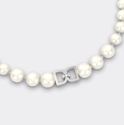 DD Pearl Choker - Silver