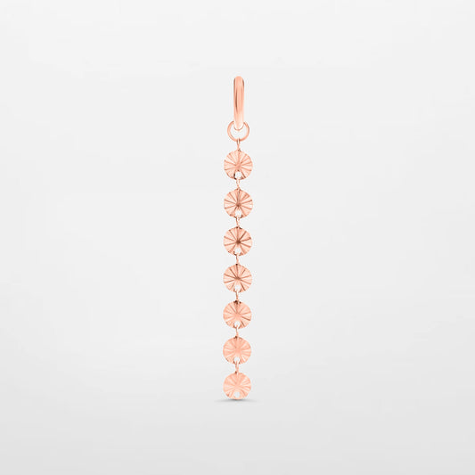 Gina Earrings - Premium 18k Rose Gold