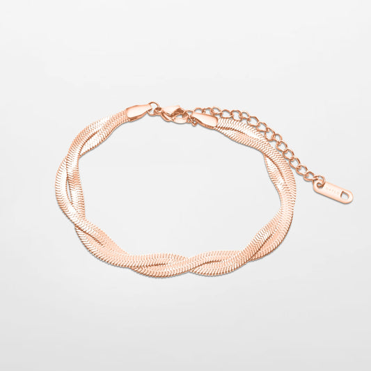 Helga Bracelet - Premium 18k Rose Gold