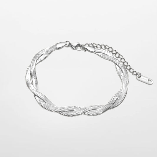 Helga Bracelet - Premium Silver