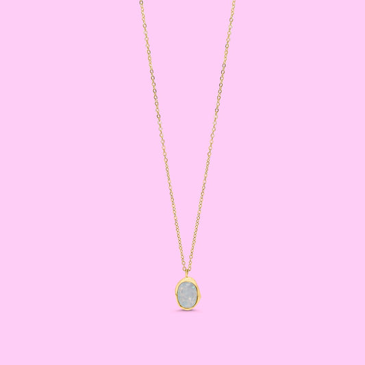 Ava Necklace - Premium 18k Gold