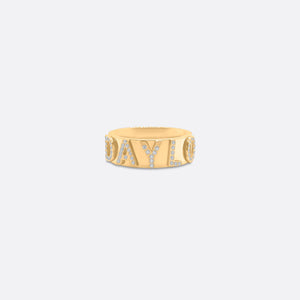 DAYLO Iconic Ring Diamonds - Premium 18k guld rustfrit stål