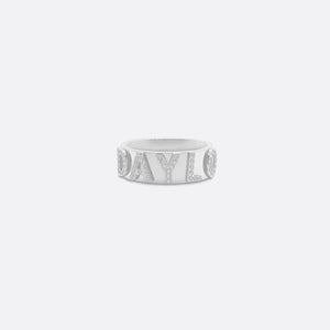 DAYLO Iconic Ring Diamonds - Premium sølv rustfrit stål