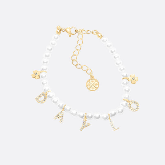 DAYLO Pearl Bracelet - Premium 18k Gold