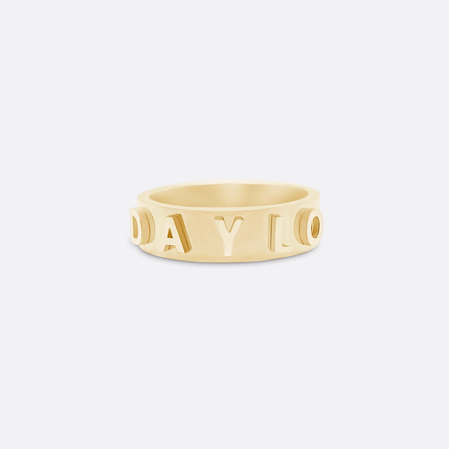 DAYLO Signature Ring - Premium 18k guld rustfrit stål