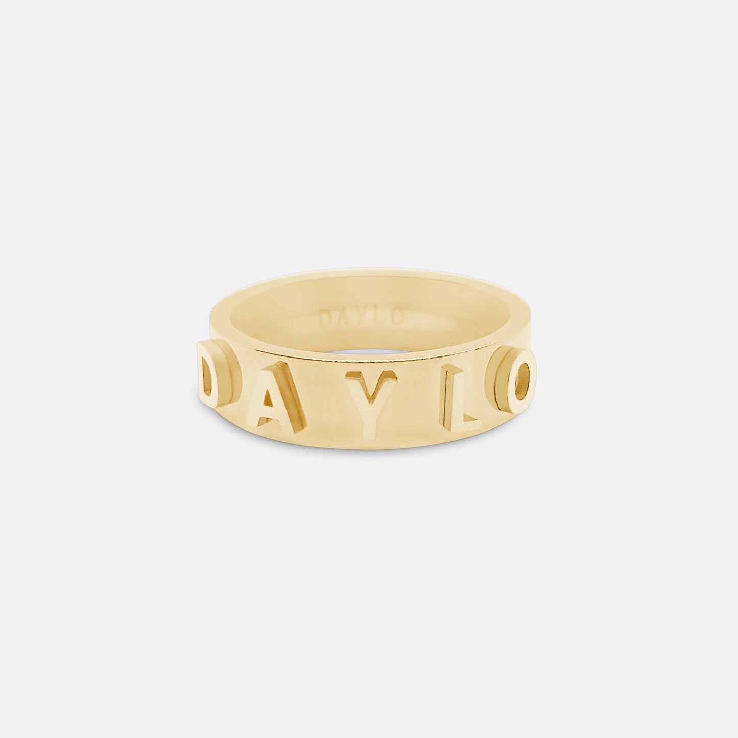 DAYLO Signature Ring - Premium 18k guld rustfrit stål