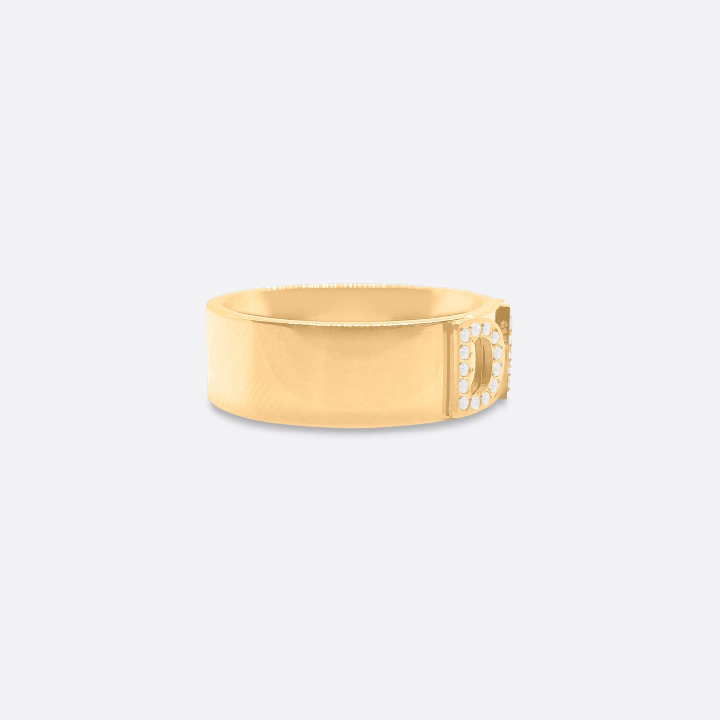 DAYLO Iconic Ring Diamonds - Premium 18k guld rustfrit stål