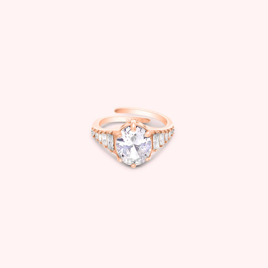 Juliette Ring - Premium 18k Rose Gold