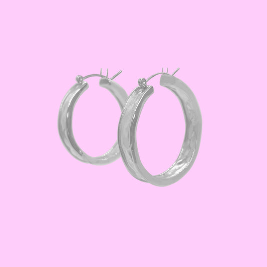 Maya Earrings - Premium Silver