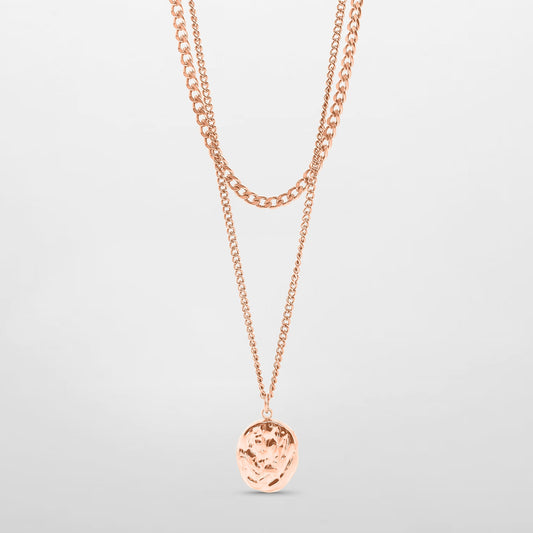 Michella Necklace - Premium 18k Rose Gold