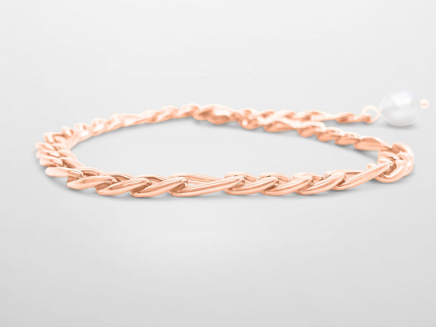 Mie armbånd - Premium 18k roseguld rustfrit stål