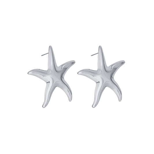 Nella Øreringe - Sølv