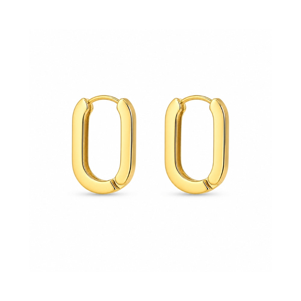 Niva Øreringe - Guld