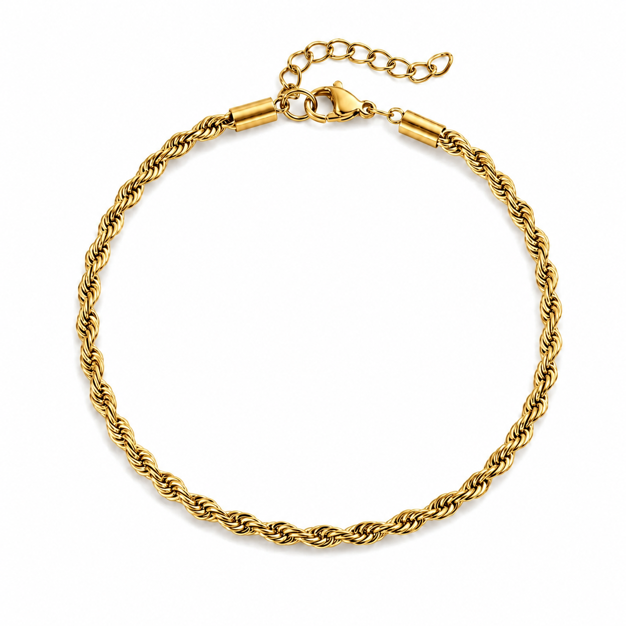 Reb Armbånd - Guld 3MM