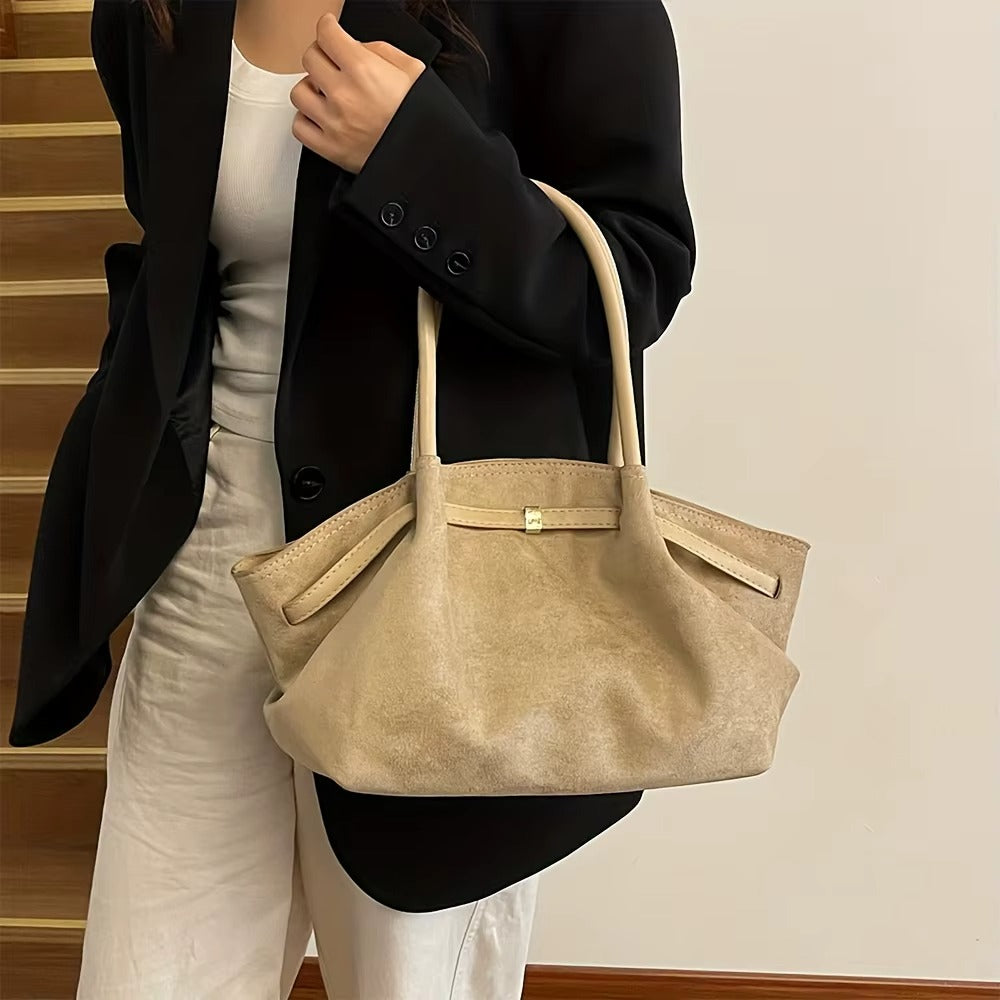 Noor Taske - Sand Læder