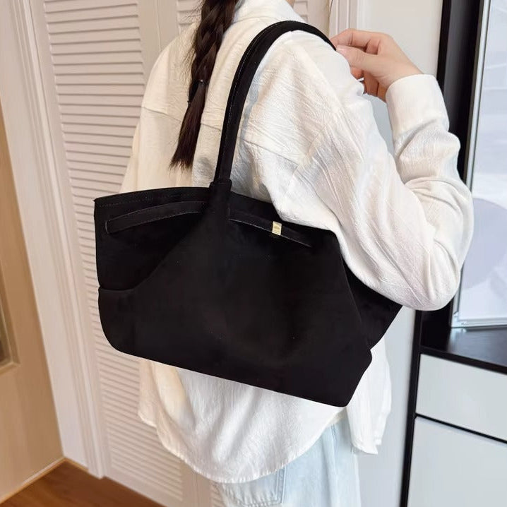 Noor Taske - Sort Læder