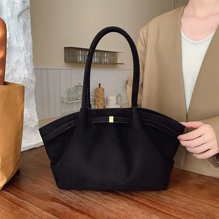 Noor Taske - Sort Læder