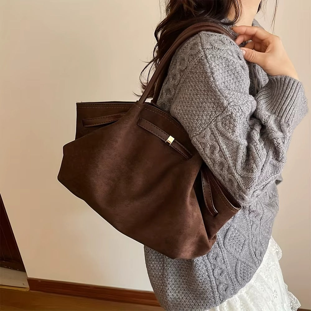 Noor Taske - Kaffe Læder