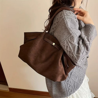 Noor Taske - Kaffe Læder