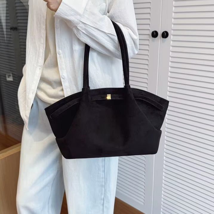 Noor Taske - Sort Læder