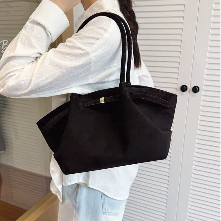 Noor Taske - Sort Læder