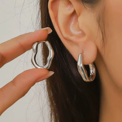 Elen Earrings - Silver