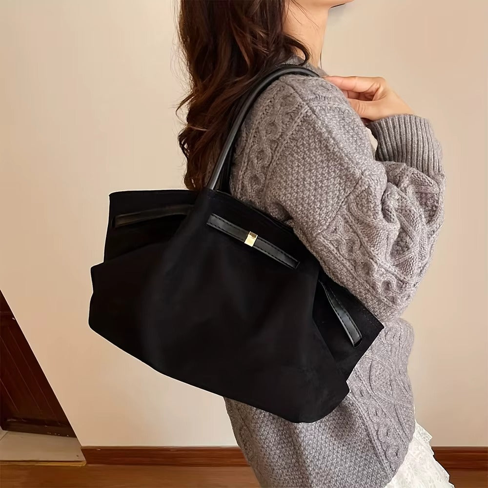 Noor Taske - Sort Læder