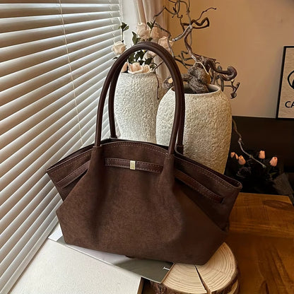 Noor Taske - Kaffe Læder