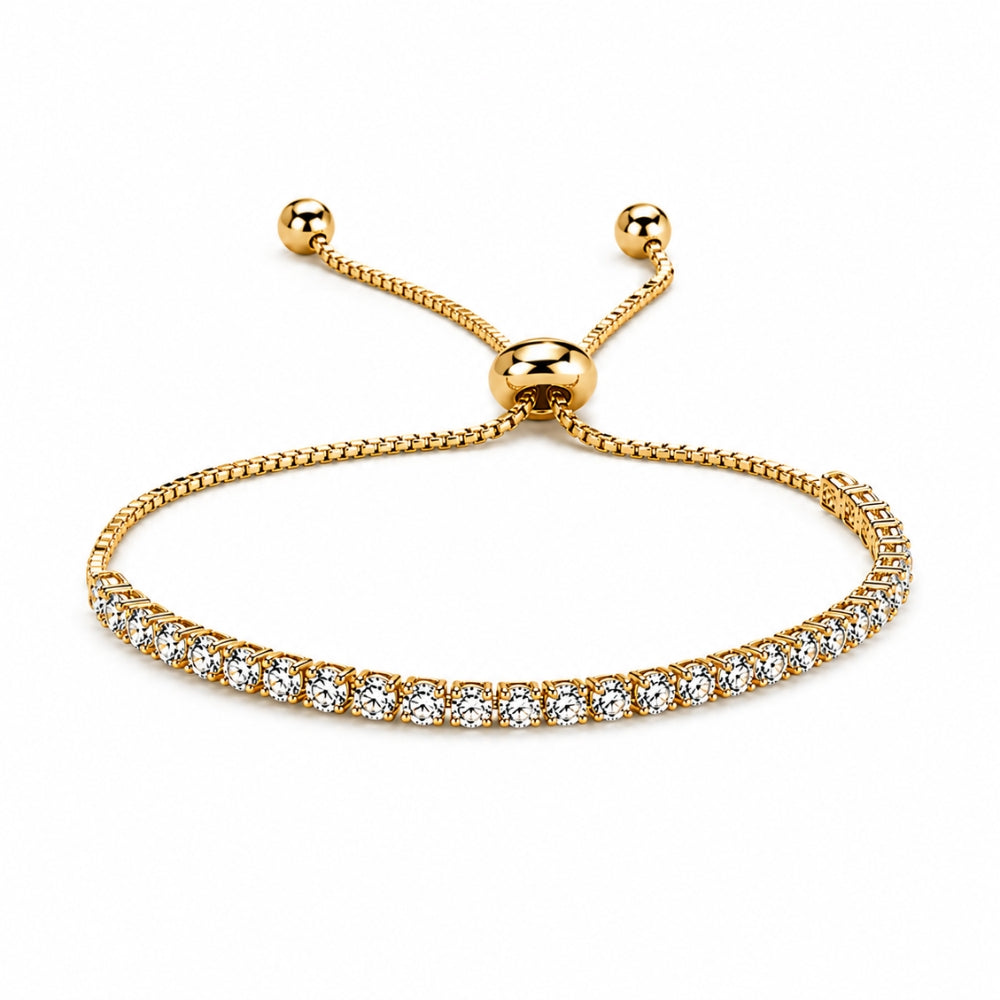 Tennis Armbånd Diamanter - Guld