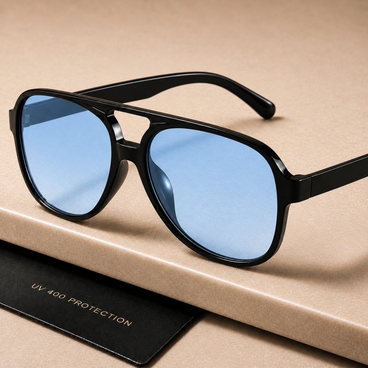 Sarena Solbrille - Sort Blå