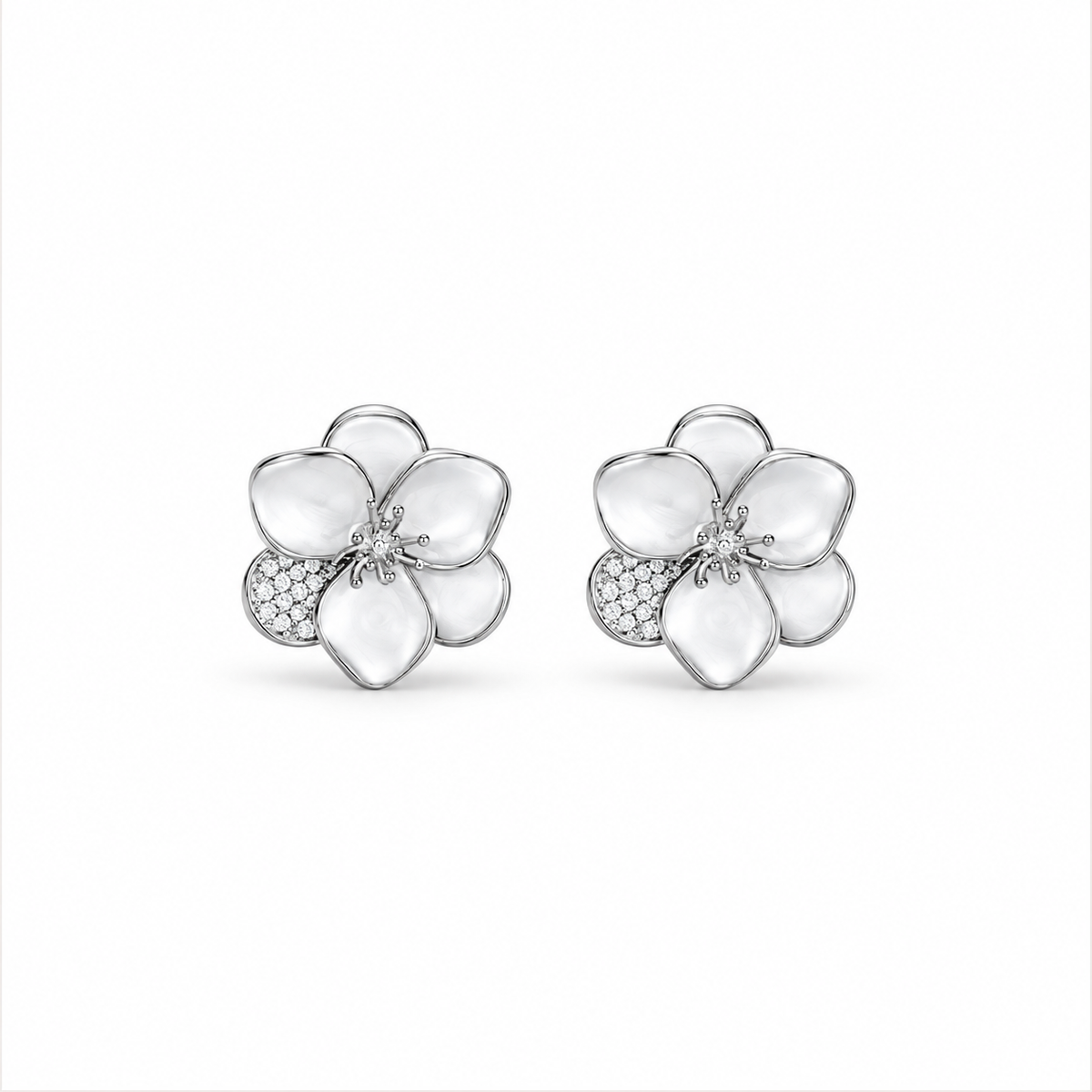 Aurelia Örhängen - Silver