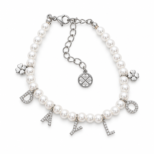Parel Armband - Zilver