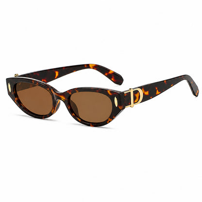 DD Solbrille - Leopard Brun