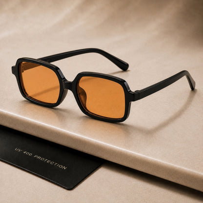 Seline Solbrille - Sort Orange