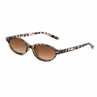 Solea Solbrille - Hvid Leopard