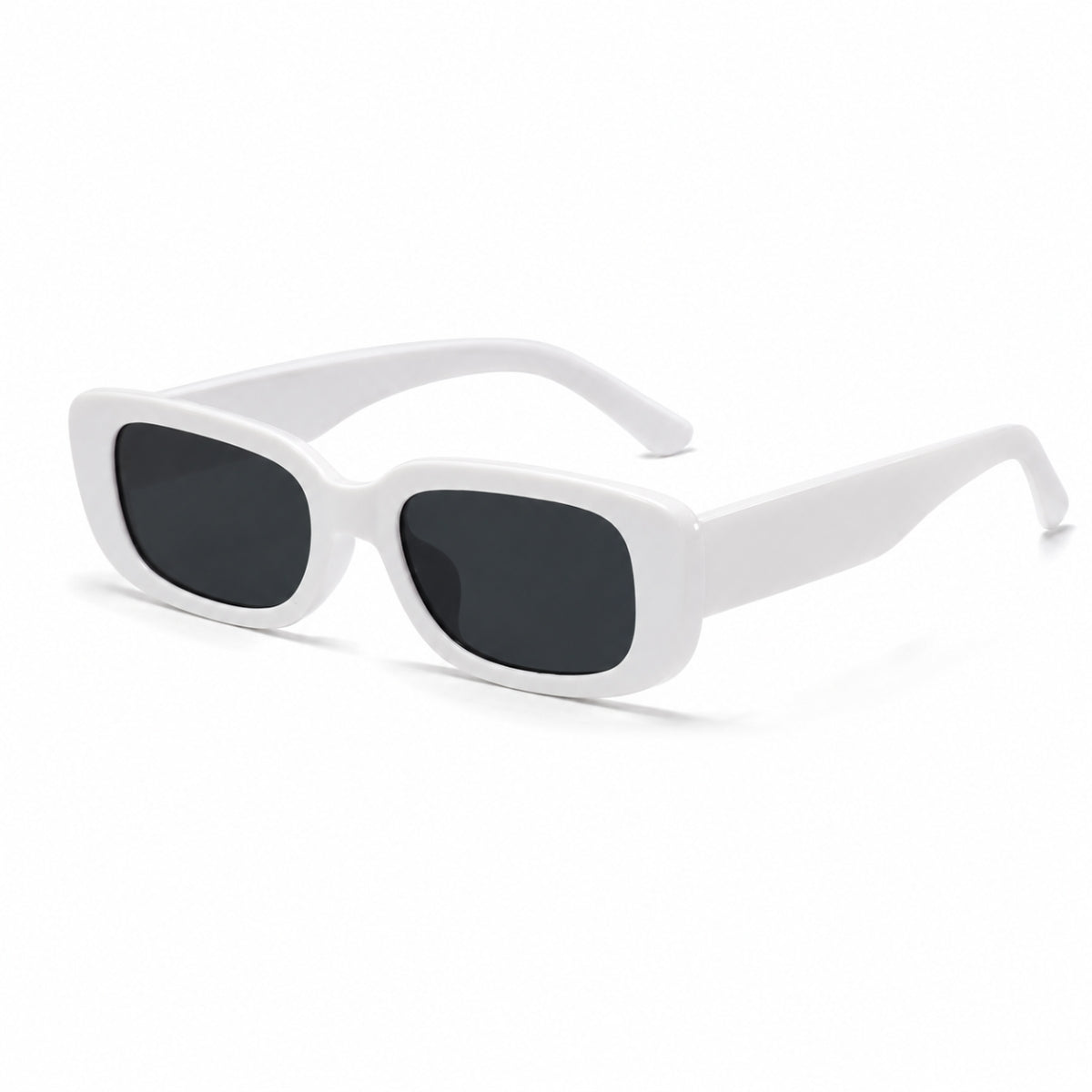 Soraya Solbrille - Hvid Sort