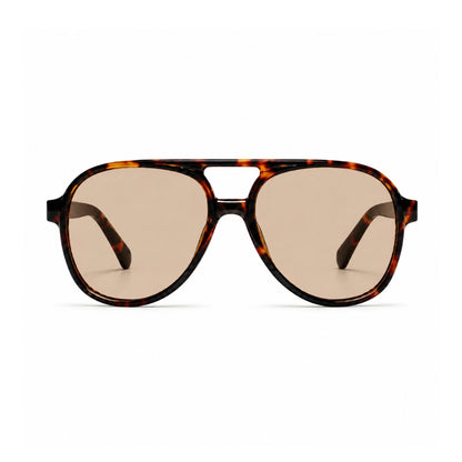 Sarena Solbrille - Leopard Lys
