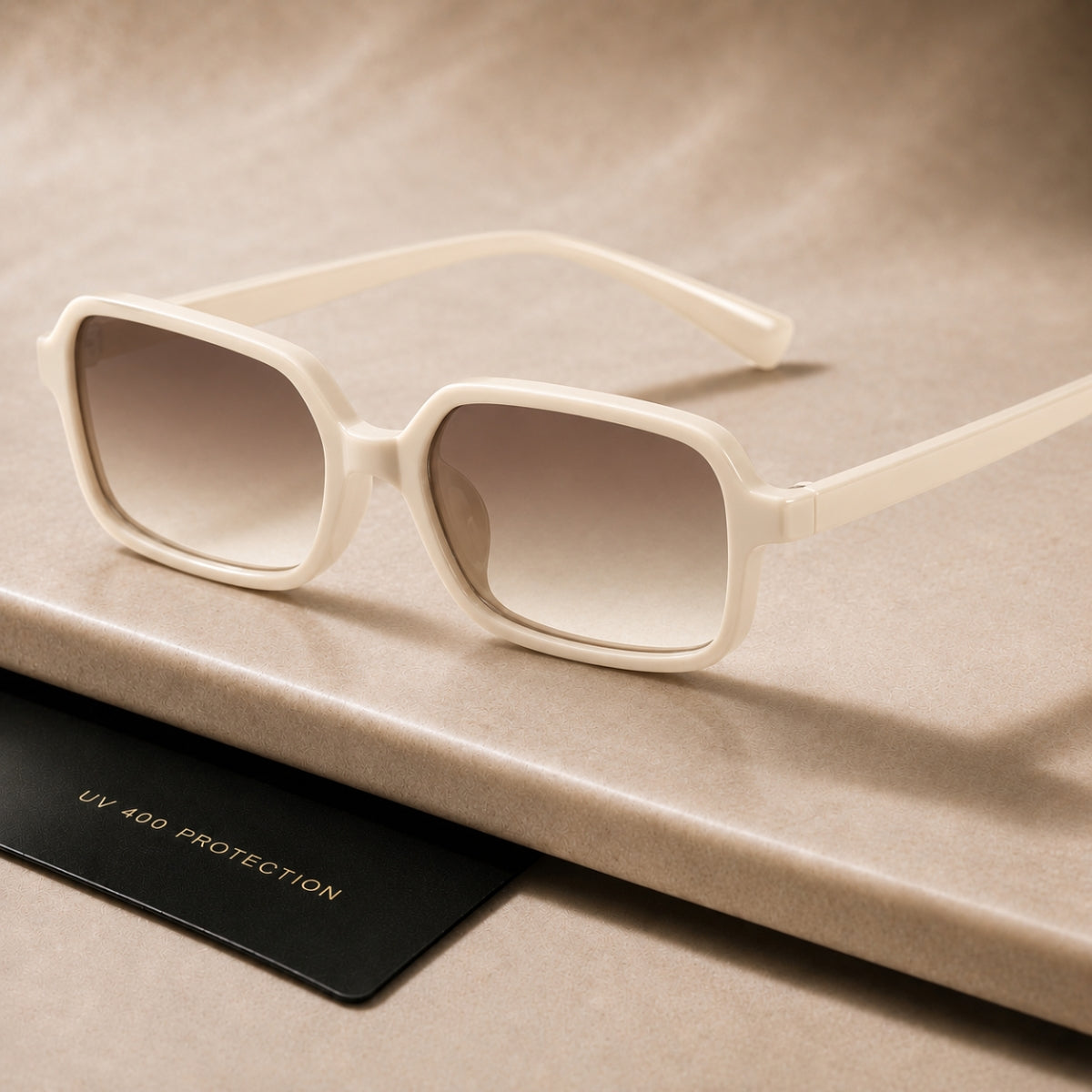 Seline Solbrille - Beige Tea